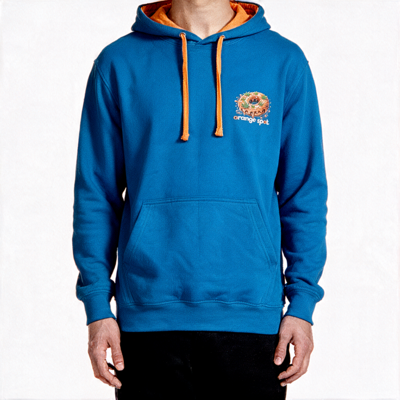 The Orange Spot - Glory Hole Hoodie Blue
