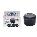 Grinder XXL - 4 Lagig - Schwarz - Curved – Bild 4