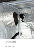 Growbox Heisenberg "L" - 100x100x200cm - Pflanzzelt