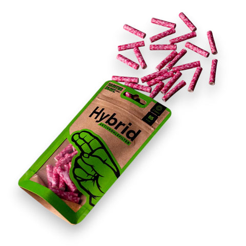 Hybrid Aktivkohlefilter - 6,4 mm - Magenta - 55 Stück