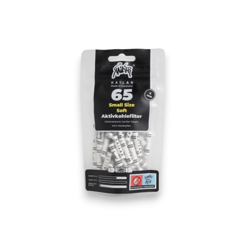 Kailar 65 Cellulose Soft Aktivkohlefilter 5,9 mm