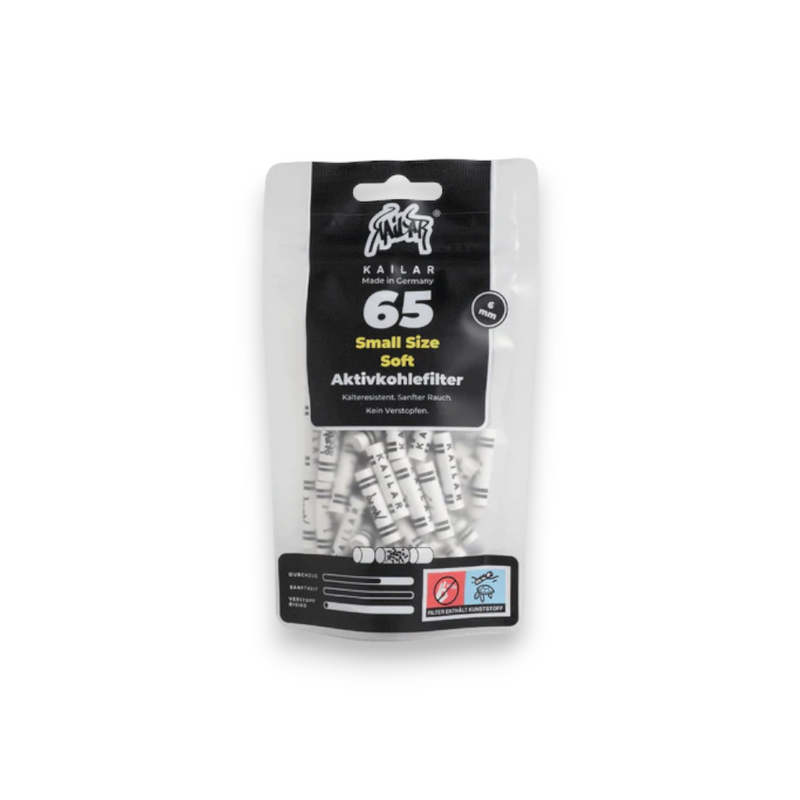 Kailar 65 Cellulose Soft Aktivkohlefilter 5,9 mm