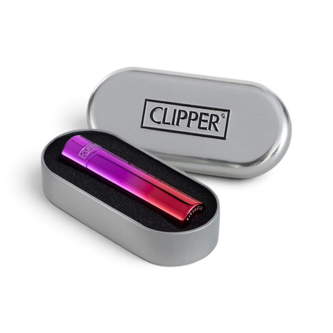Clipper - Metal - Large Pink Gradient in Verpackung