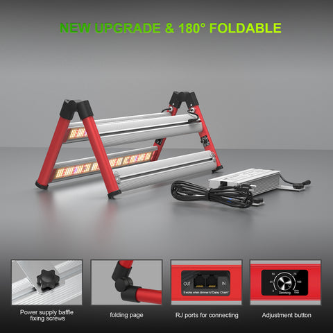 M240 Square - Vollspektrum LED Growlight - The Orange Spot