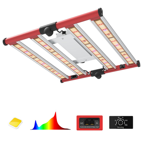 M240 Square - Vollspektrum LED Growlight - The Orange Spot