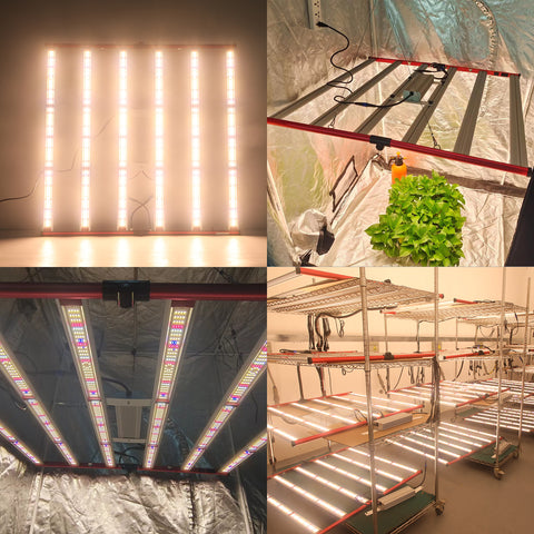 M600 Square - Vollspektrum LED-Growleuchte - The Orange Spot