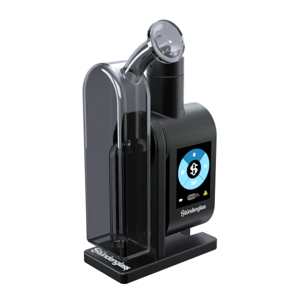 Vaporizer - Stündenglass - Modül + Dok Deluxe Travel Set | Graues Glas