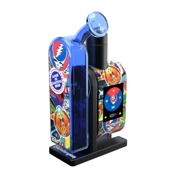 Vaporizer - Stündenglass - Grateful Dead x Modül + Dok Deluxe Travel Set | Legacy Patchwork