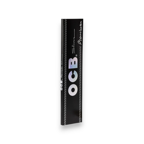 OCB Slim Premium Long Papers mit 32 extra dünnen Blättchen im King Size Slim Format