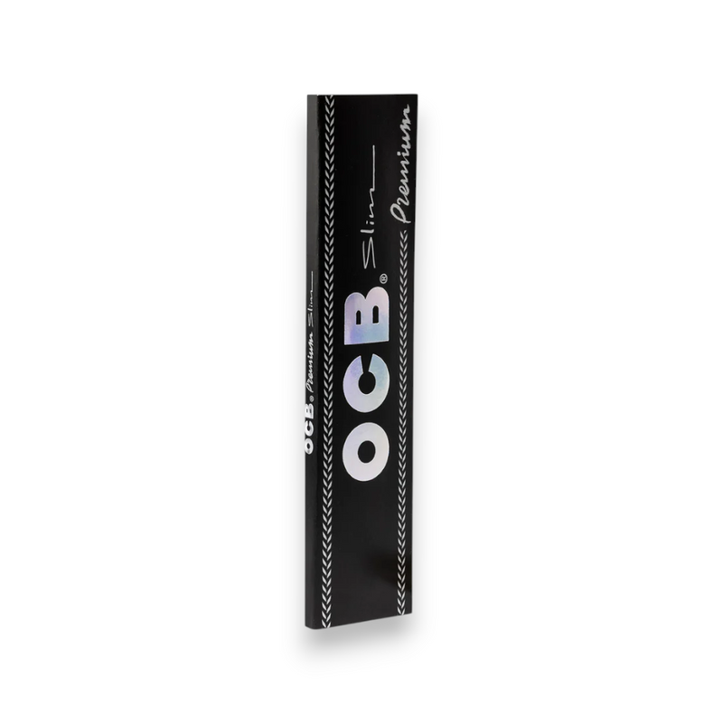 OCB Slim Premium Long Papers mit 32 extra dünnen Blättchen im King Size Slim Format