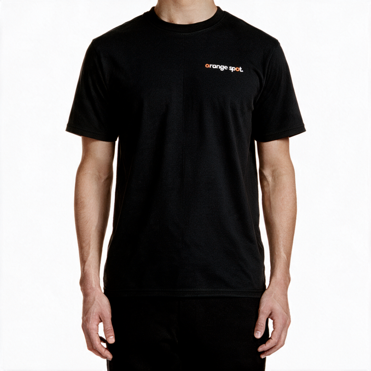 The Orange Spot - Logo T-Shirt Schwarz