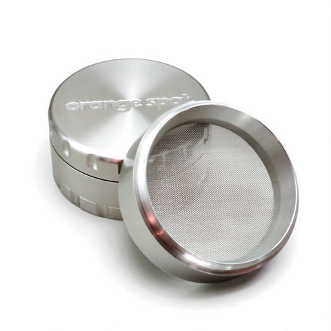 Grinder Edelstahl - 4-Lagig - Ø 63mm - The Orange Spot