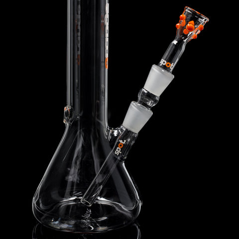 Breite Beaker-Basis der Orange Spot Bong #4