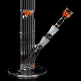 EHLE. x Orange Spot Bong #6 Rippenrohr 450 mm NS 18 Rundfuß – Bild 3