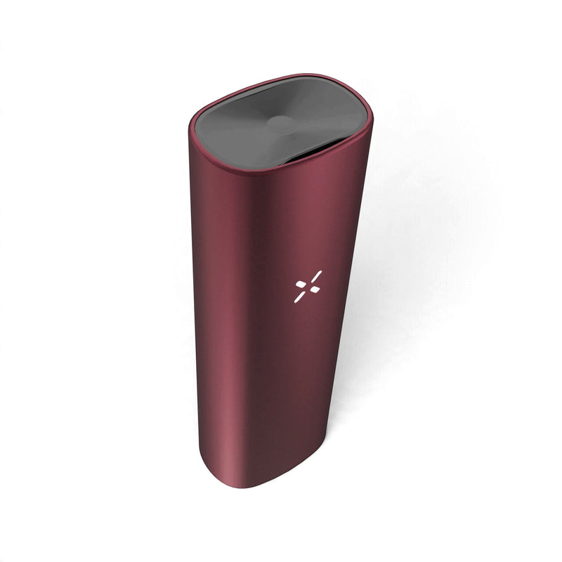 PAX Mini 2 Dry Herb Vaporizer Oxblood mit vier Heizmodi und magnetischem USB-C-Ladekabel
