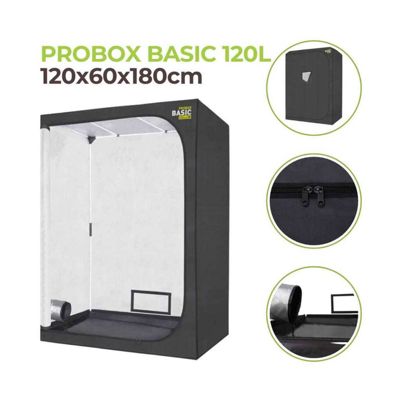 Growbox Probox Basic 120L - 120x60x180cm - Pflanzzelt