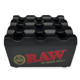 RAW Aschenbecher Windproof Metal - Schwarz – Bild 2