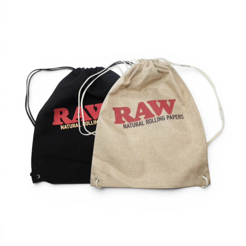 RAW Turnbeutel mit verstellbarem Kordelzug im charakteristischen RAW Design