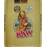 Rolling Tray Small - RAW Girl – Bild 1