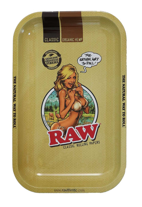 Rolling Tray Small - RAW Girl