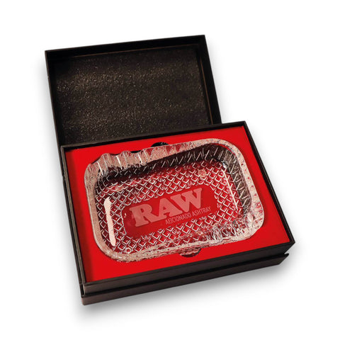 RAW Aficionado - Aschenbecher aus Kristallglas