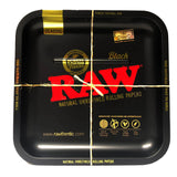 Rolling Tray Small Square - RAW Black – Bild 1