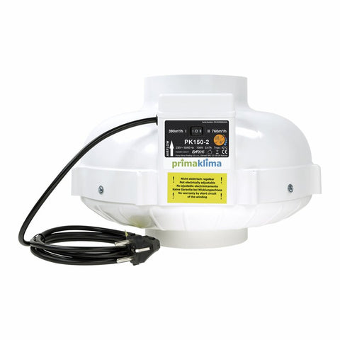 Rohrventilator 2-Speed 150mm 760m³/h
