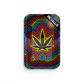 FIRE-FLOW Metal Rolling Tray Circle Leaf aus Metall 275 × 175 mm