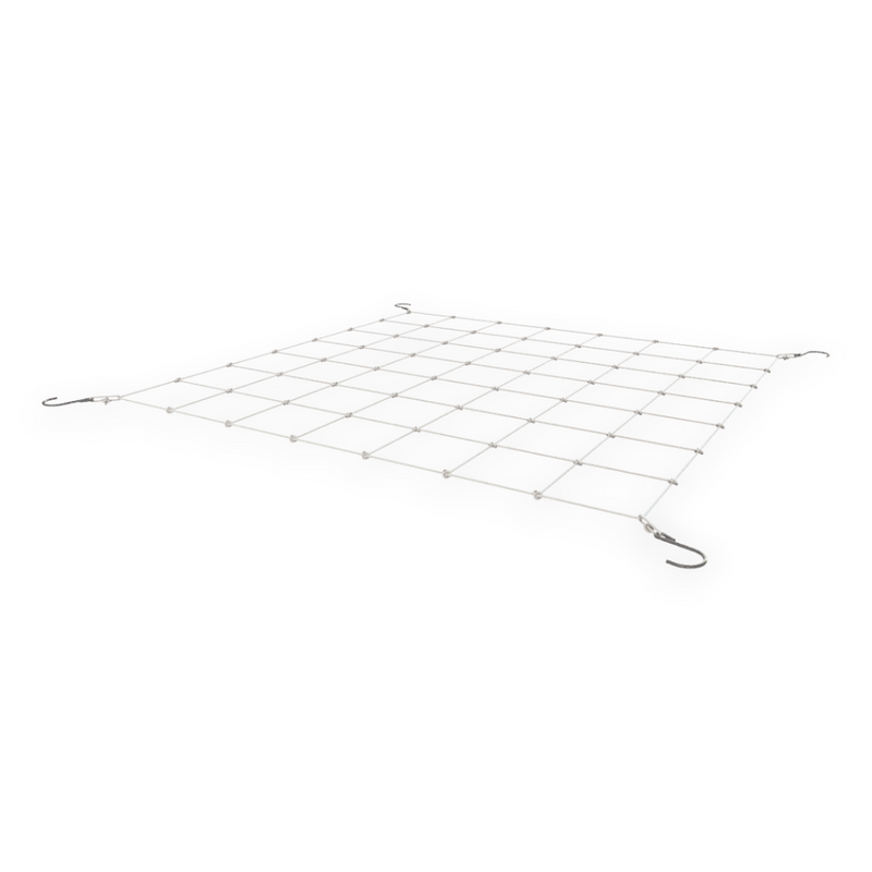 Secret Jardin Web Plant Support Netz 120 × 60 cm mit 10 × 10 cm Maschen für Pflanzenstützung und Scrog-Anwendungen