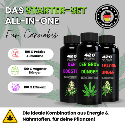 Starter-Set - Dünger (3x500ml)