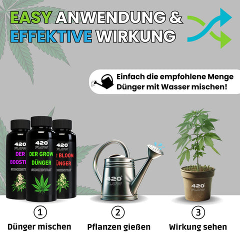 Starter-Set - Dünger (3x500ml)