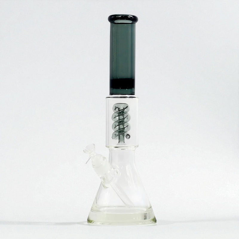 Perkulatorbong "Double Helix" - Smoke