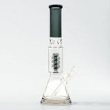 Perkulatorbong "Double Helix Spike" - Smoke – Bild 1