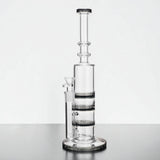 Percolator Bong "Trinity" - Smoke – Bild 1