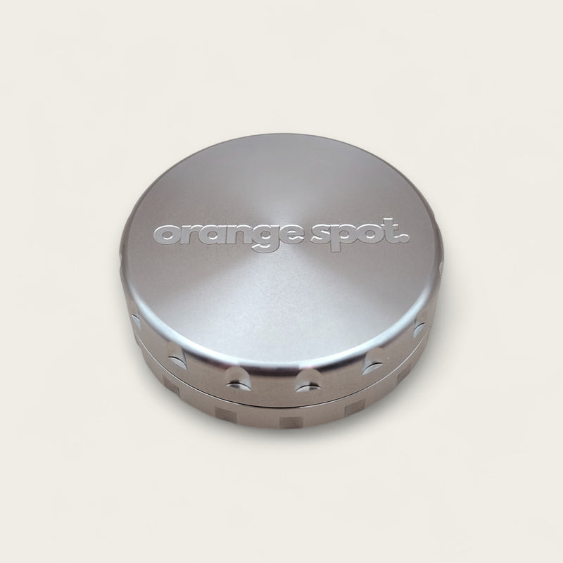 Grinder Edelstahl - 2-Lagig - Ø 63mm - The Orange Spot