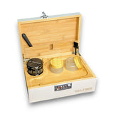 Bambus Stonerbox inkl. Grinder und Zubehör – Bild 3