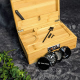 Bambus Stonerbox inkl. Grinder und Zubehör – Bild 11