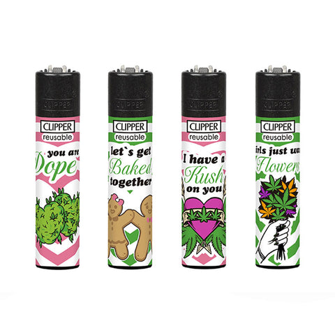 Clipper - Weed Valentine - 4er Set