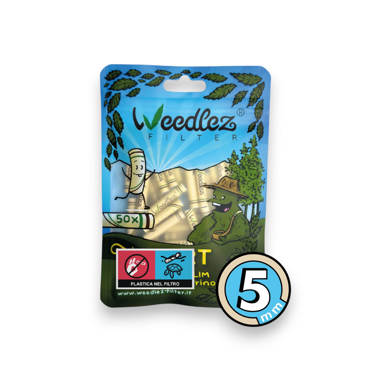 Weedlez - Slim Trino 5mm - 250 Stück