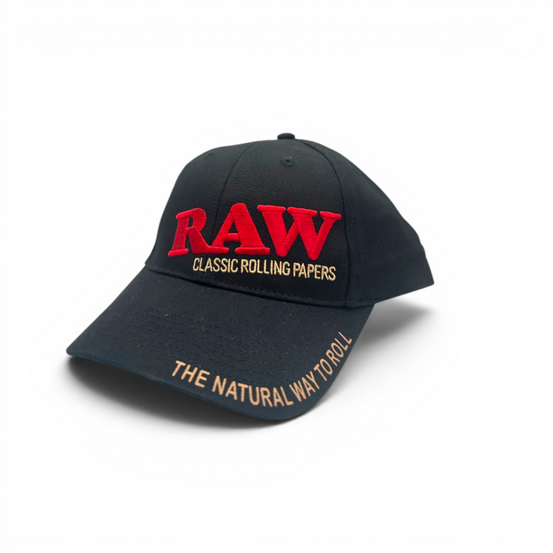 RAW Snapback Cap mit integriertem Cone Poker aus Bambus