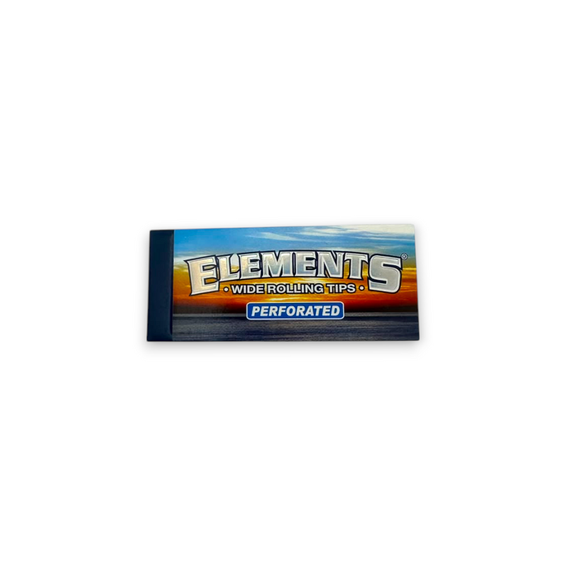 Elements Wide Rolling Tips perforiert aus chlorfreiem Papier ohne chemische Zusatzstoffe
