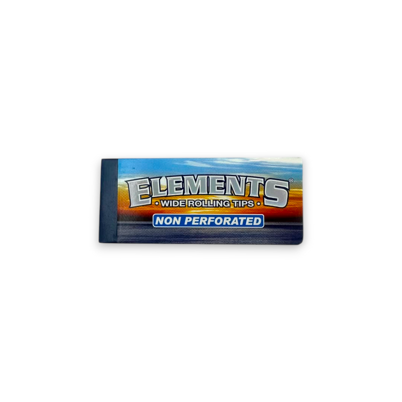 Elements Wide Rolling Tips unperforiert im King Size Format mit 50 Tips pro Heftchen