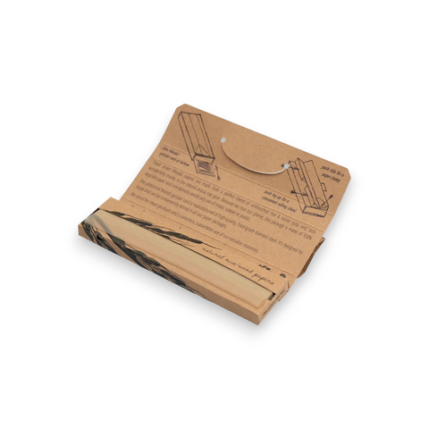 Woodzl 33 Longpapers Brown Supreme - mit Drehunterlage & Tips