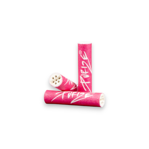 PURIZE XTRA Slim Aktivkohlefilter Pink mit 50 Filtern im wiederverschließbaren Vorratsbeutel Made in Germany