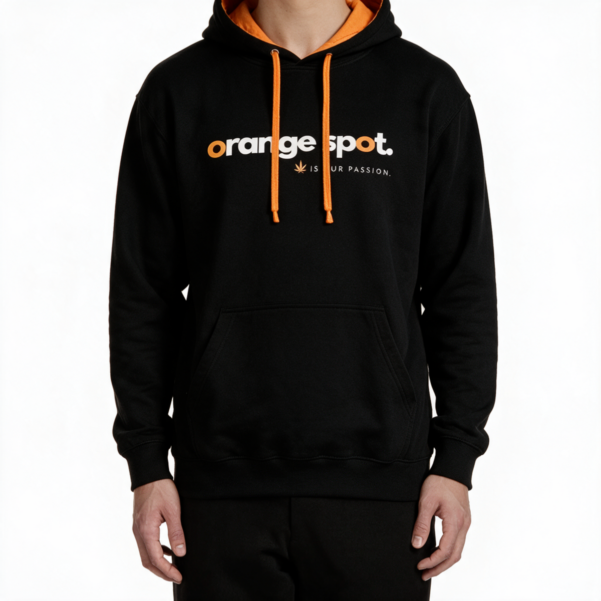 Hoodie "Orange Spot"