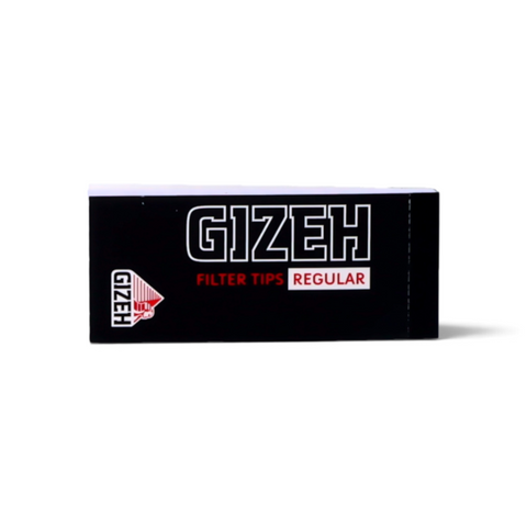 GIZEH Black Filter Tips Regular mit 35 vorperforierten Tips