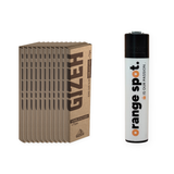 GIZEH Unbleached King Size Slim Papers mit Tips Bundle – 10+1 Gratis + Clipper Geschenk – Bild 1