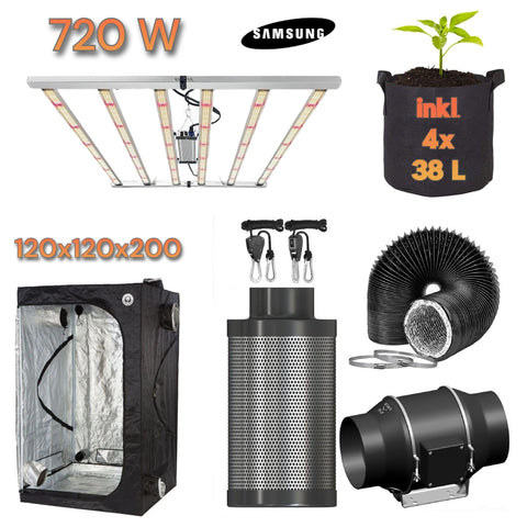 Growbox Komplettset "Premium XXL"