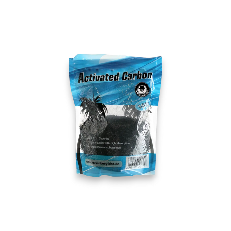 Heisenberg Aktivkohle aus Kokos 150 g mit hoher Absorptionsfähigkeit für Aktivkohlefilter
