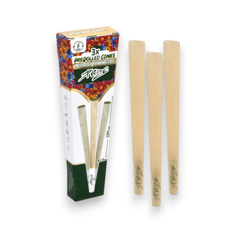 Purize PreRolled Cones - Xtra Slim Size 6mm – 3er Pack